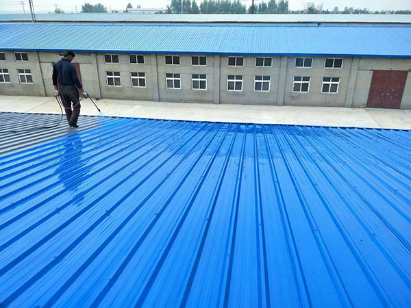 银海 彩钢瓦喷漆翻新工业厂房、仓库